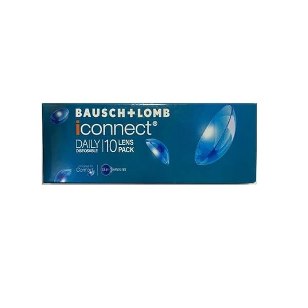 Netmeds | Bausch & Lomb iConnect Daily Disposable Contact Lens - 10 Lens per Box (-1.0) 1's