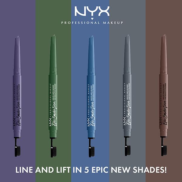 NYX Professional Makeup Epic Smoke Angled Liner and Blender - Mocha Match 0.17 gm - Eyeliners
