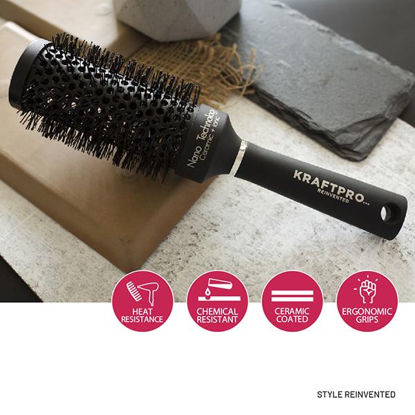 KraftProTheremic Hair Brush - 45 Mm 1's - Hair Brushes