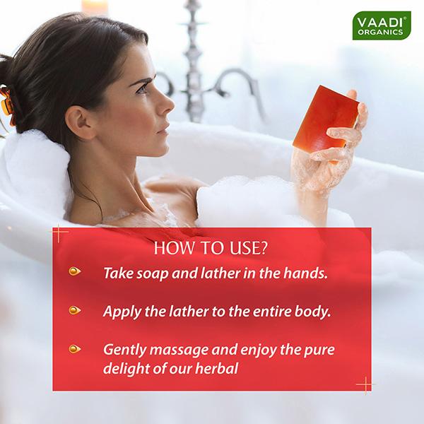 Vaadi Herbals Handmade Soap - Fruit Splash Mix Fruit 75 gm - Soaps