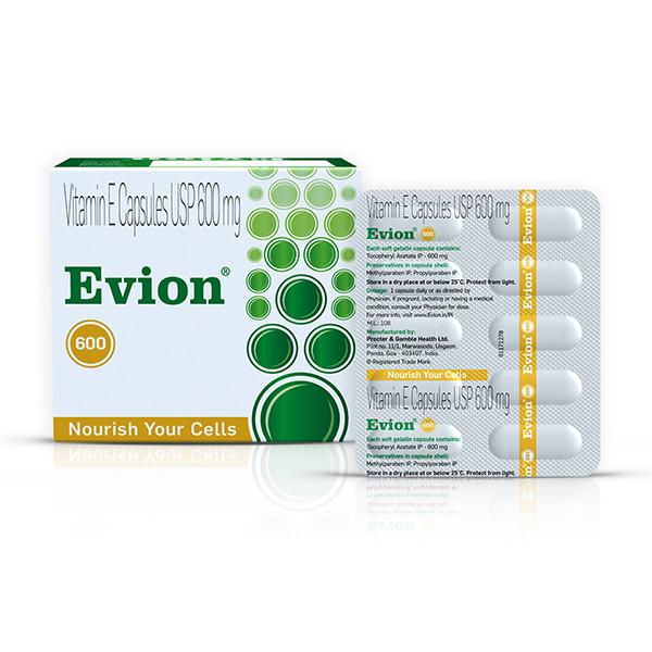 Evion 600mg Capsule 10'S - Supplements-Vit