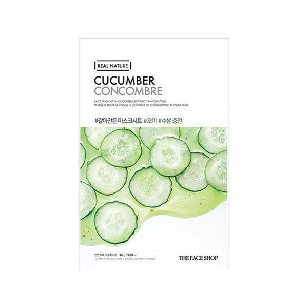 Netmeds | The Face Shop Real Nature Cucumber Face Mask 20 Gm