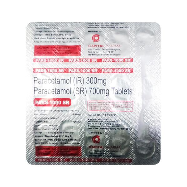 Netmeds | PARS 1000 SR Tablet 15's