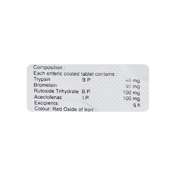 JECK MORAL PLUS Tablet 10's - Pain relief-Nsa