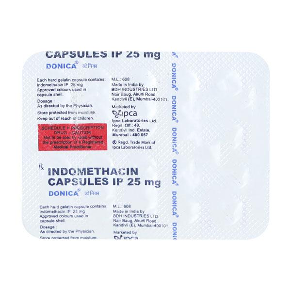Netmeds | Donica 25mg Capsule 10'S