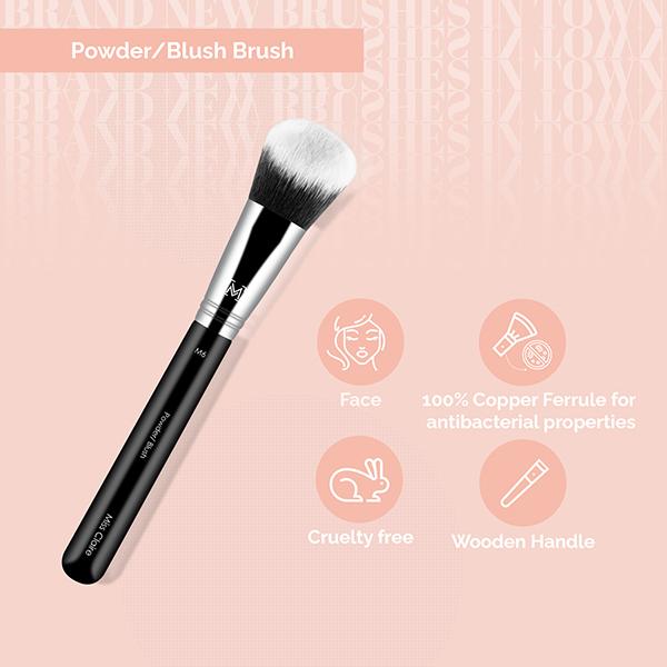 Miss Claire M6 - Powder/Blush Brush (Chrome) 1's - Face Brush