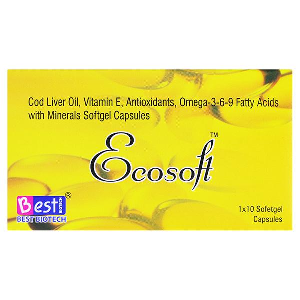 ECOSOFT Softgel Capsule 10's - Supplements-Sup