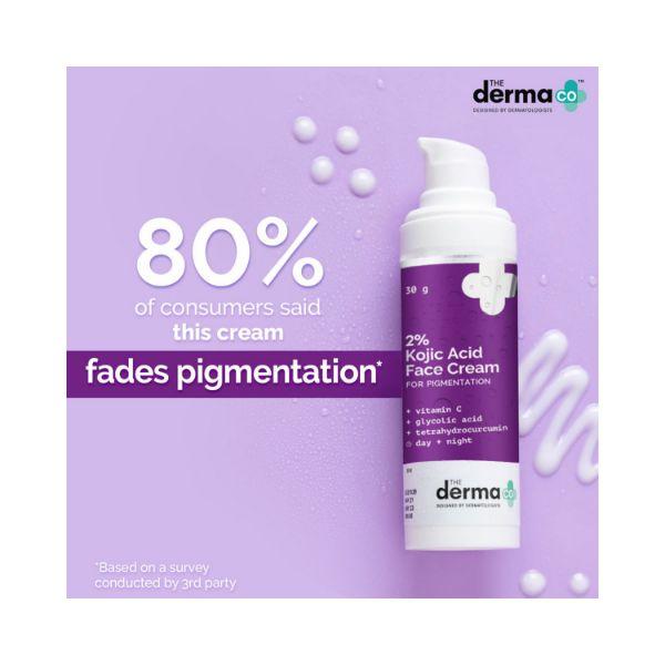 The Derma Co. 2 Percent Kojic Acid Cream Face Cream Vitamin C 30gm - Bb & Cc Creams