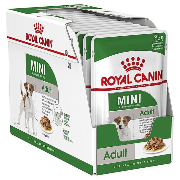 Royal Canin Mini Adult Pet Food  - Gravy Salsa (Pack of 12 x 85 gm) 1's - Petfood