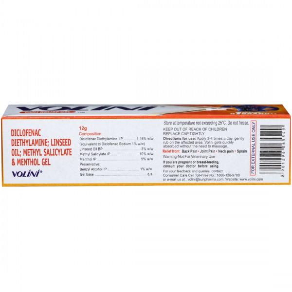 Volini Pain Relief Gel 12 g - Gel/Cream