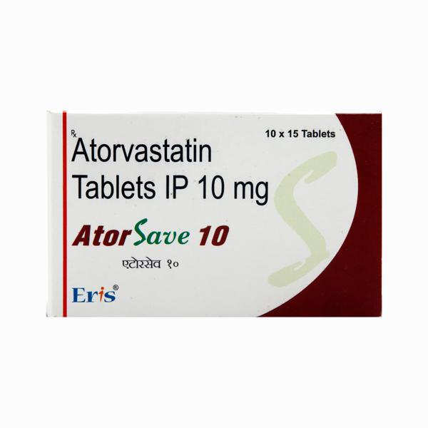 Atorsave 10mg Tablet 15'S - High Cholesterol-Dys