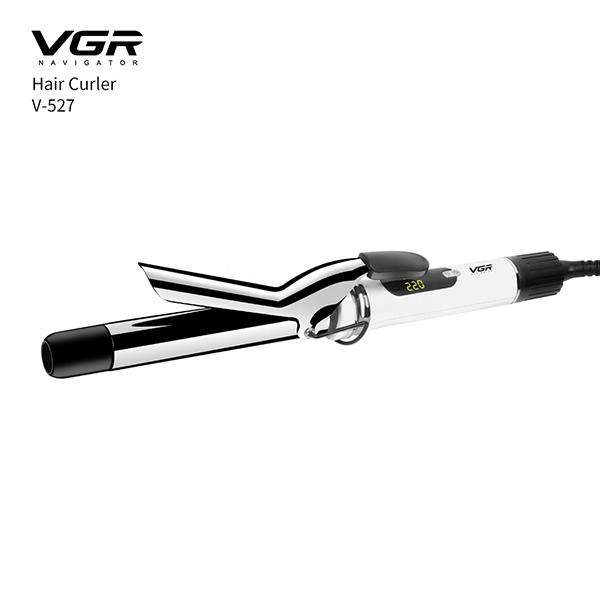 VGR V-527 Professional 25mm Barrel Hair Curler with Titanium Coating Curling Wand 1's - Rollers & Curlers