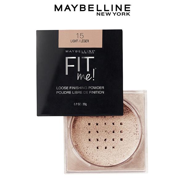 Maybelline New York Fit me Loose Finishing Powder,15 Light Leger 20 gm - Loose Powder