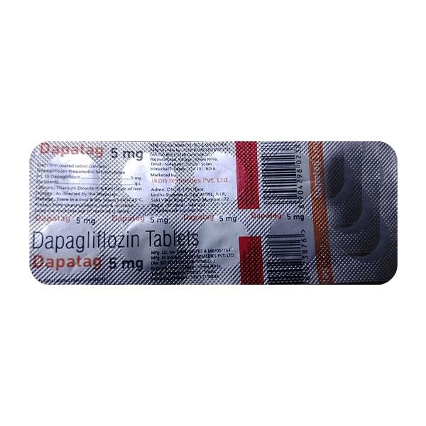 DAPATAG 5mg Tablet 10's - Diabetes-Ant
