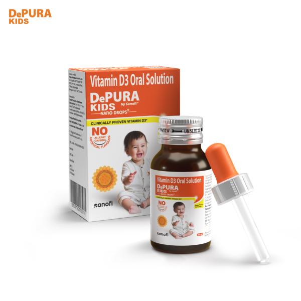 Netmeds | DePURA Kids 400 IU Nano Drops 15 ml