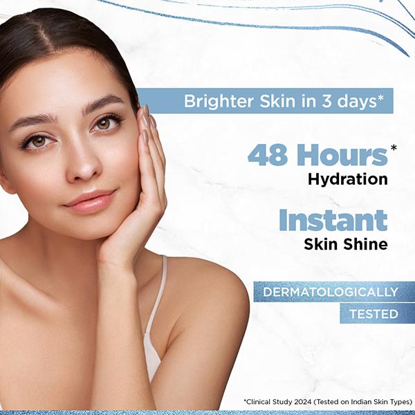 Streax Hydrate & Shine Face Serum 10% Hyaluronic Acid serum for face & Glutathione Complex 30 ml - Face Moisturizers