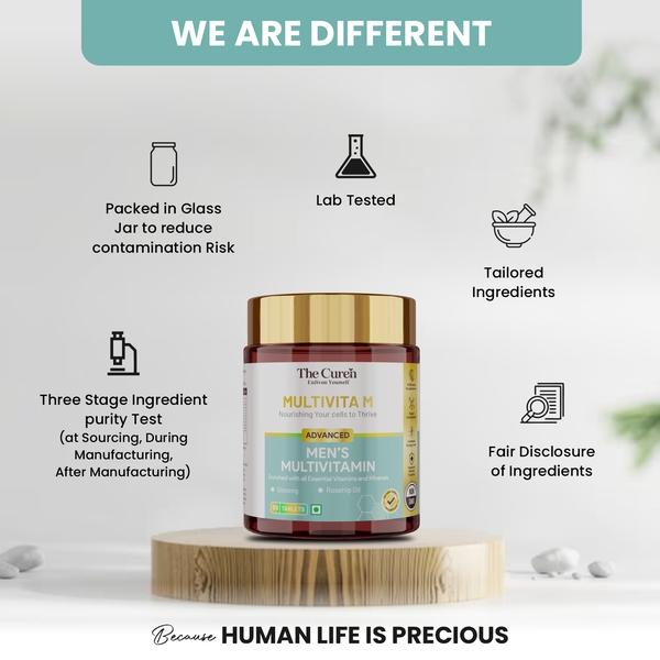 The Curen Multivita M Advanced Men'S Multivitamin Tablet 60's - Multi-Vitamins