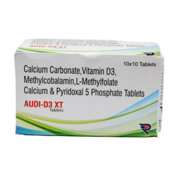 AUDI D3 XT Tablet 10's - Supplements-Cal