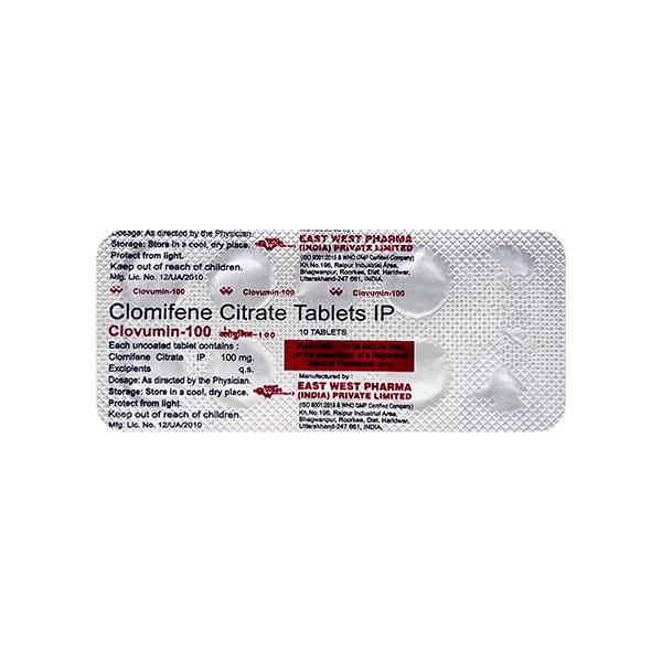 Clovumin 100mg Tablet 10'S - Hormonal Therapy-Oes
