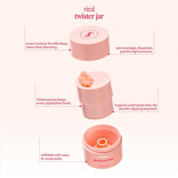 D'You Good Grease Refill 50 ml - Make Up Removers