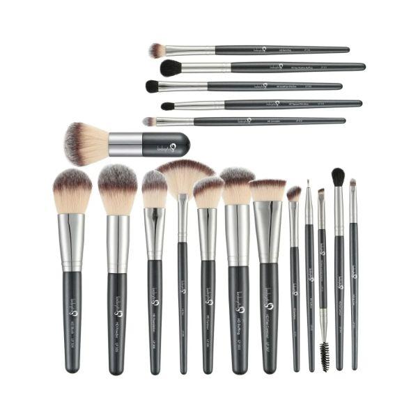 London Pride Cosmetics Hd Professional Brush Set Black 18's