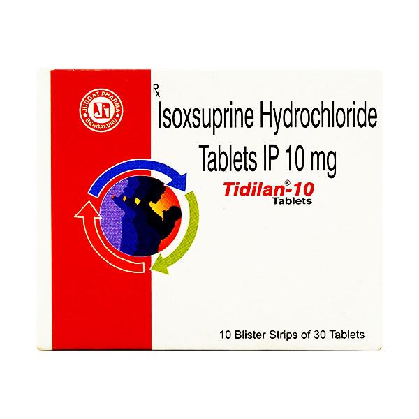 Tidilan 10mg Tablet 30'S - Peripheral Hypertension-Per