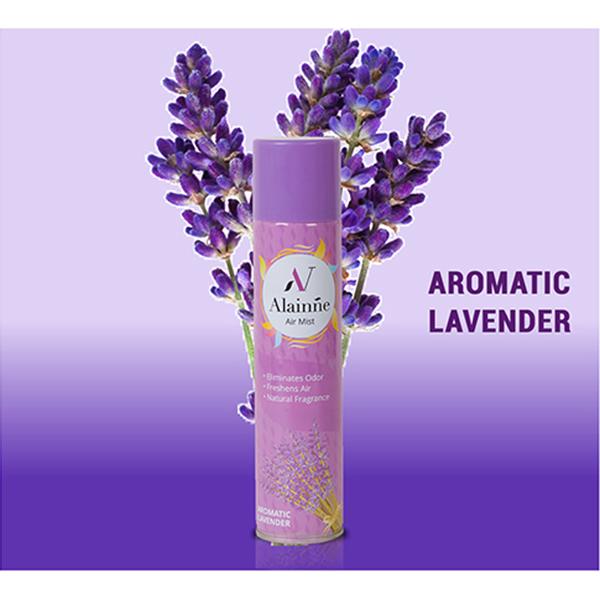Alainne Air Mist Aromatic Lavender Air Freshener 278 ml - Hand Sanitizer