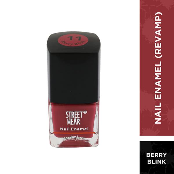 Streetwear Nail Enamel - Berry Blink 8 Ml - Nail Polish