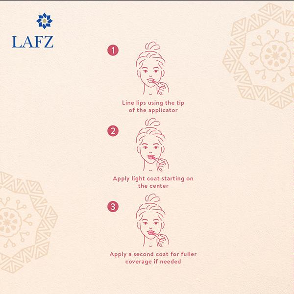 Lafz Transfer Proof & Smudge Proof Velvet Matte Lip Colour, Ruby Twilight 5.5 ml - Liquid Lipsticks