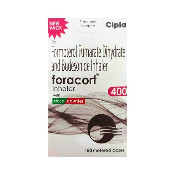 FORACORT 400 WITH DOSE COUNTER 180md Inhaler 10.8g