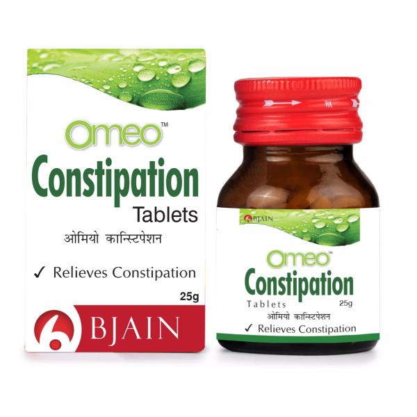 Netmeds | Bjain Omeo Constipation Tablets 25 gm