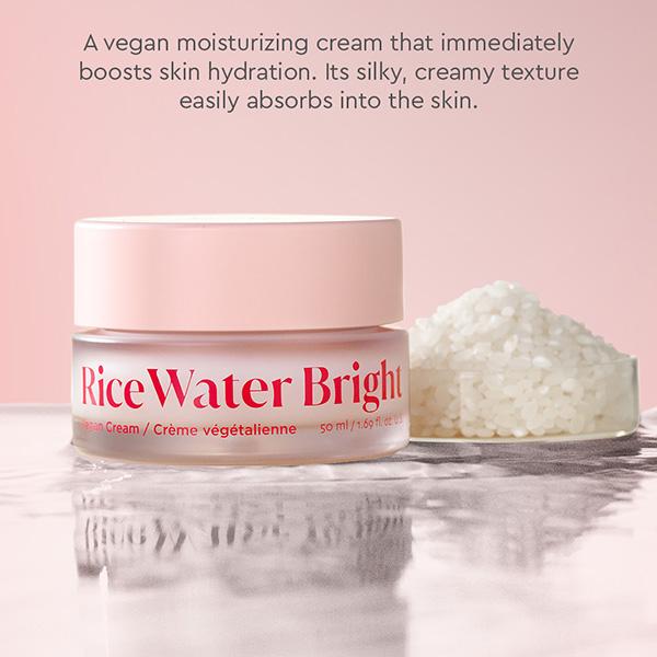 The Face Shop Rice Water Bright Vegan Cream 50 ml - Face Moisturizers