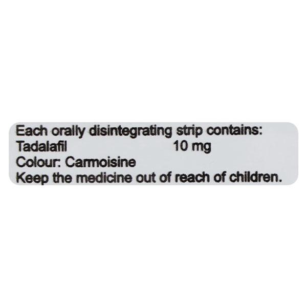Tadasure 10mg Strips 1'S - Impotence/Erectile Dysfunction (Ed)