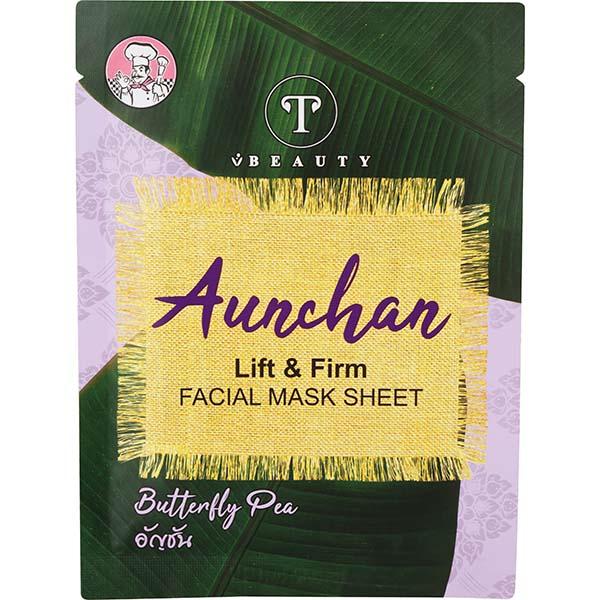 Scentio Aunchan Butterfly Pea Lift & Firm Facial Mask Sheet 30 ml - Sheet Masks