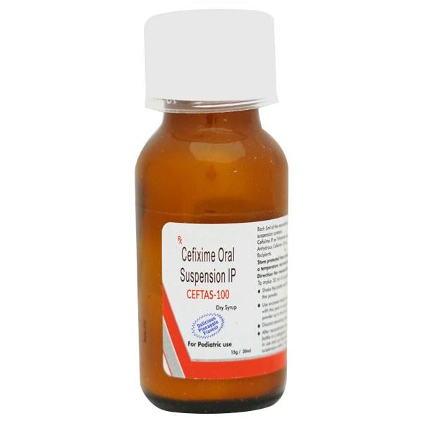 CEFTAS 100 Dry Syrup 30ml - Bacterial Infections-Cep