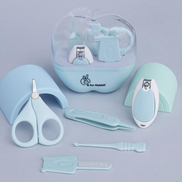 Netmeds | R for Rabbit Stylo Teddy Baby Manicure Set - Blue 1's