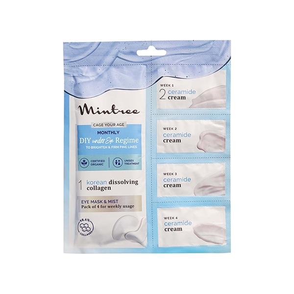 Netmeds | Mintree Certified Organic DIY Collagen Eye Mask Kit, Tones, Firms, and Depuffs Under Eyes 1's