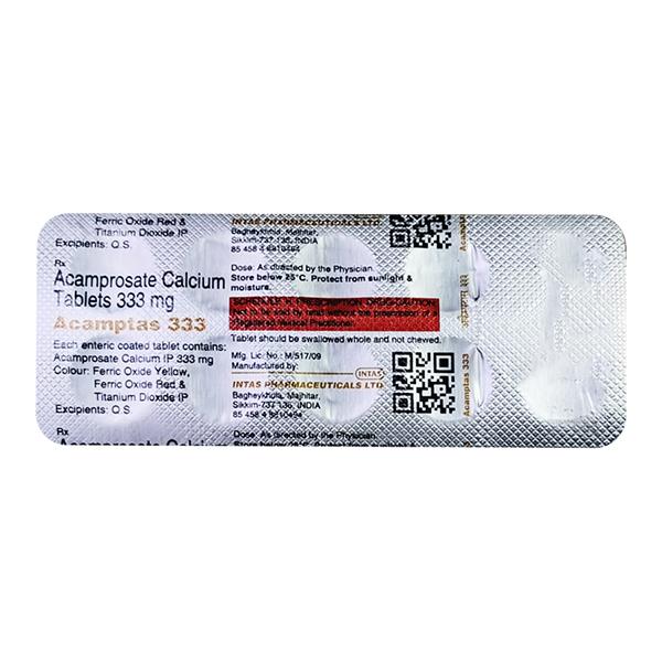 Netmeds | ACAMPTAS 333 Tablet 10's