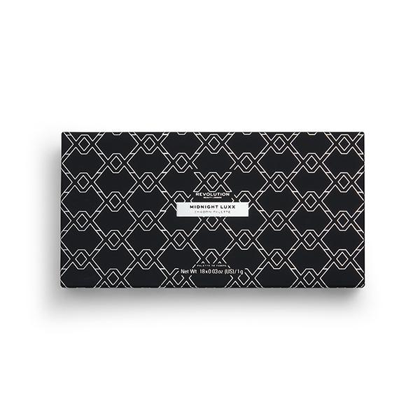 XX Revolution luxx shadow palette midnight luxx 18 gm - Face Palettes