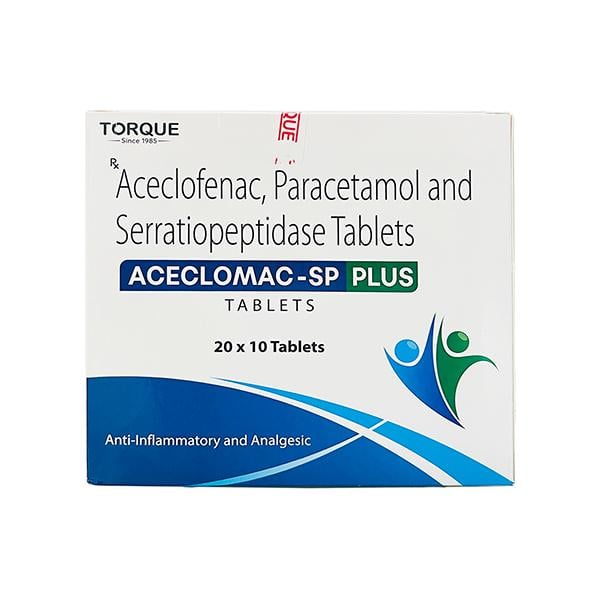 ACECLOMAC SP PLUS Tablet 10's - Pain relief-Nsa