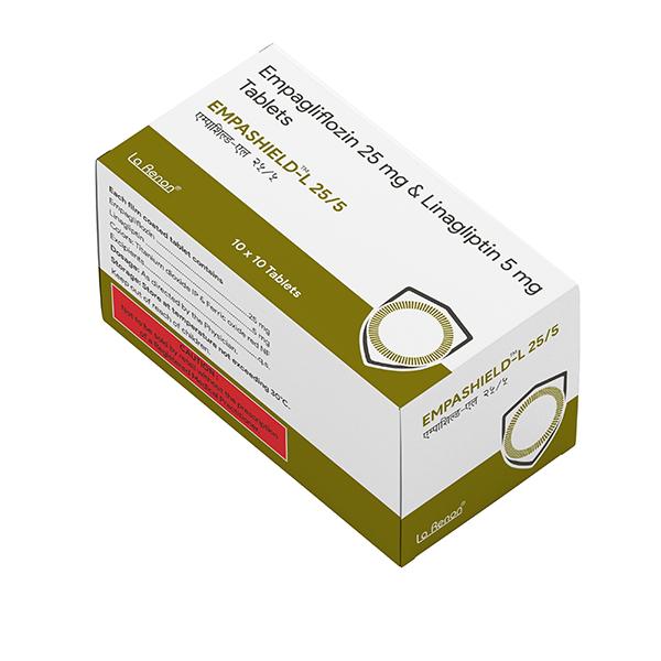 EMPASHIELD L 25/5 Tablet 10's - Diabetes-Ant