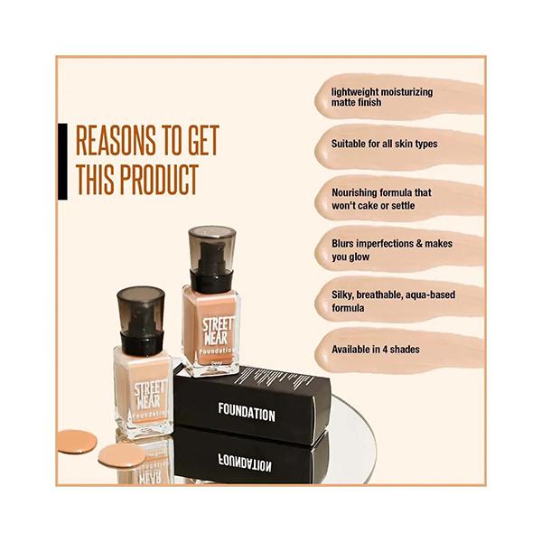Streetwear Foundation - Light 30 Ml - Foundation