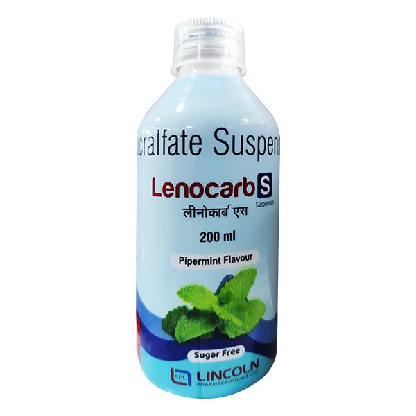 LENOCARB S SUGAR FREE PIPERMINT FLAVOUR Suspension 200ml