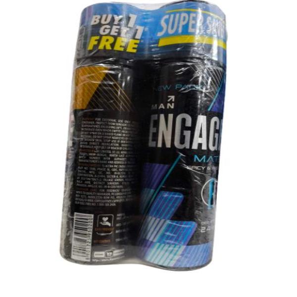 Engage Urge Citrus & Woody Deo Spray (150 ml + 150 ml Free)