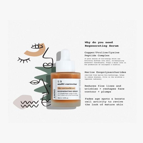 AMINU The amaranthine - Regenerating Serum 30 ml - Face Serum