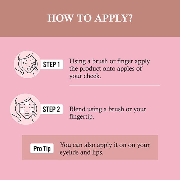 Insight Cosmetics Blusher - Strawberry Drip 3.5 gm - Blushes