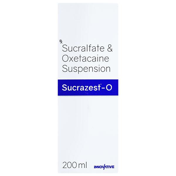 SUCRAZEST O Suspension 200ml - Ulcer/Reflux/Flatulence-Aaa