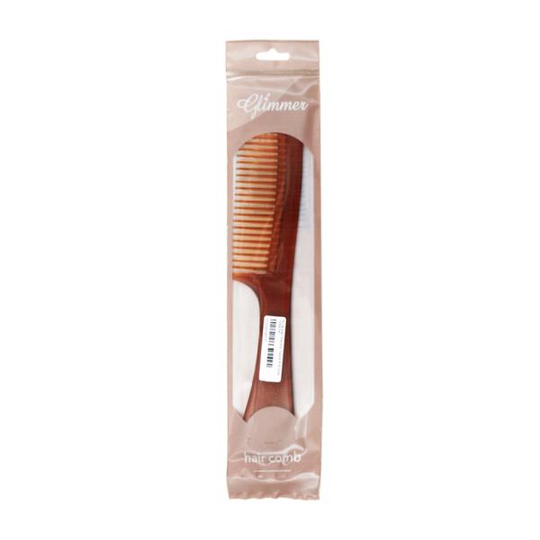 Glimmer Handle Comb 8.5 Inch Bronze 1's - Hair Combs