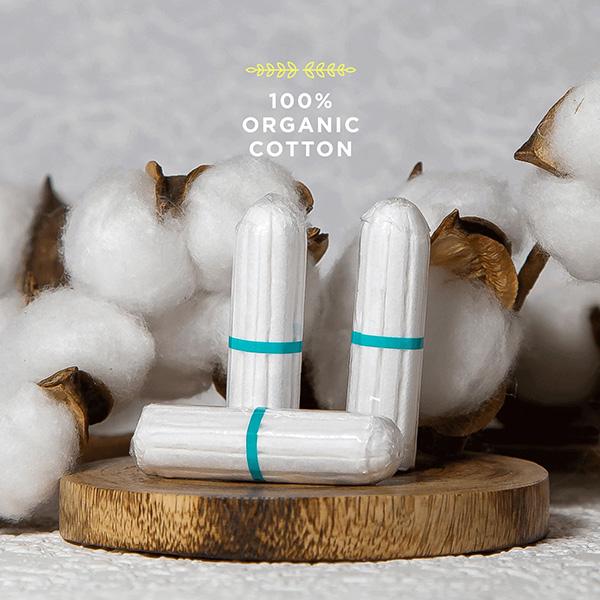 Pee Safe Organic Cotton Tampon (Super, pack of 16) 1's - Tampons