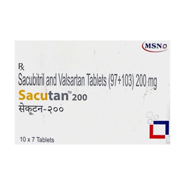 SACUTAN 200 Tablet 7's - Heart Failure-Ang